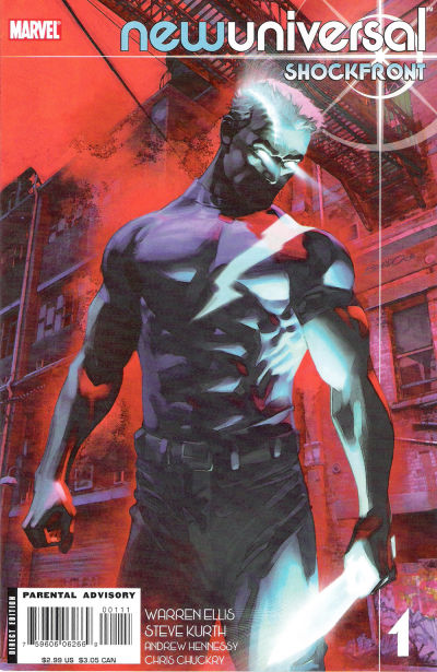 Cover for newuniversal: Shockfront (Marvel, 2008 series) #1