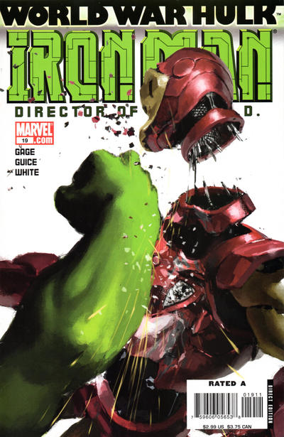 Cover for The Invincible Iron Man (Marvel, 2007 series) #19