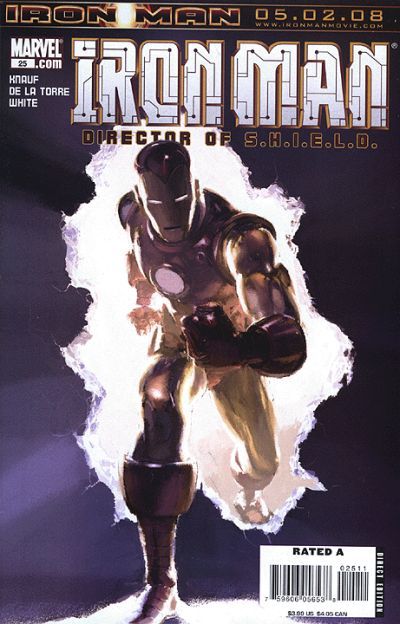 Cover for The Invincible Iron Man (Marvel, 2007 series) #25