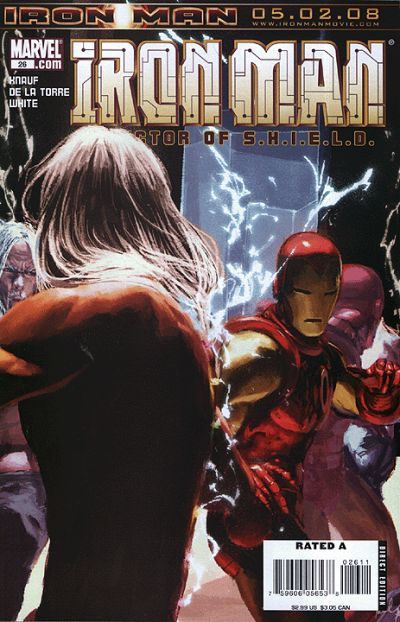 Cover for The Invincible Iron Man (Marvel, 2007 series) #26