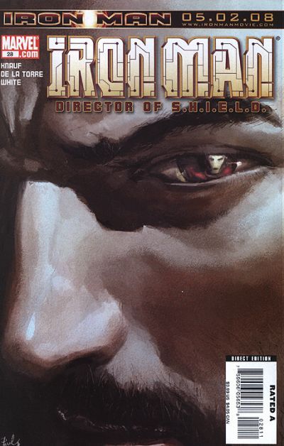 Cover for The Invincible Iron Man (Marvel, 2007 series) #28