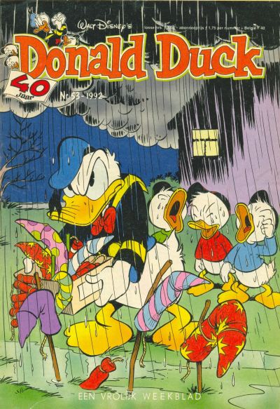 Cover for Donald Duck (Geïllustreerde Pers, 1990 series) #53/1992