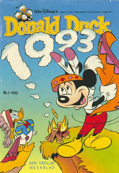 Cover for Donald Duck (Geïllustreerde Pers, 1990 series) #1/1993