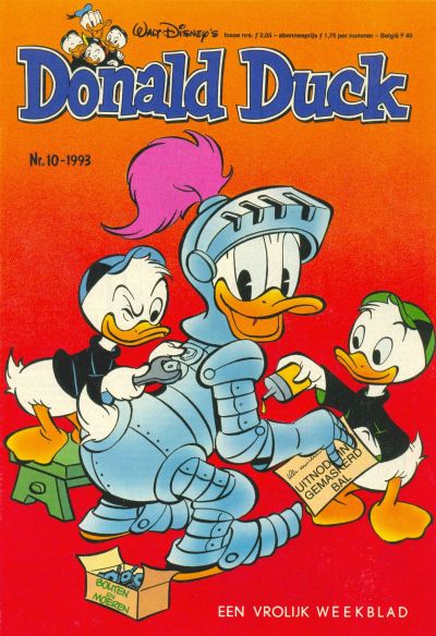 Cover for Donald Duck (Geïllustreerde Pers, 1990 series) #10/1993