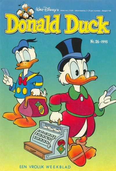 Cover for Donald Duck (Geïllustreerde Pers, 1990 series) #26/1993