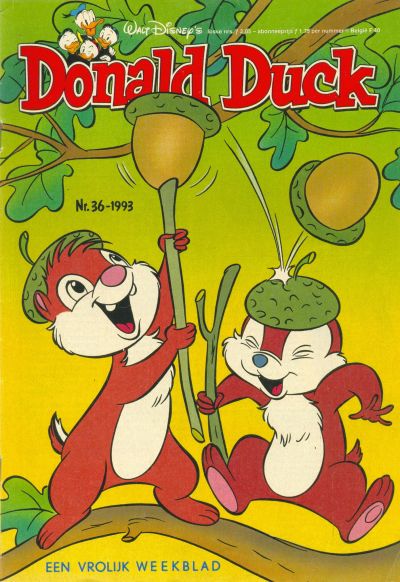 Cover for Donald Duck (Geïllustreerde Pers, 1990 series) #36/1993