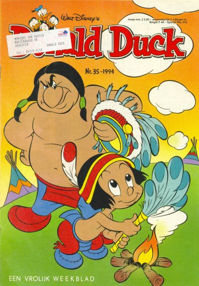 Cover for Donald Duck (Geïllustreerde Pers, 1990 series) #35/1994