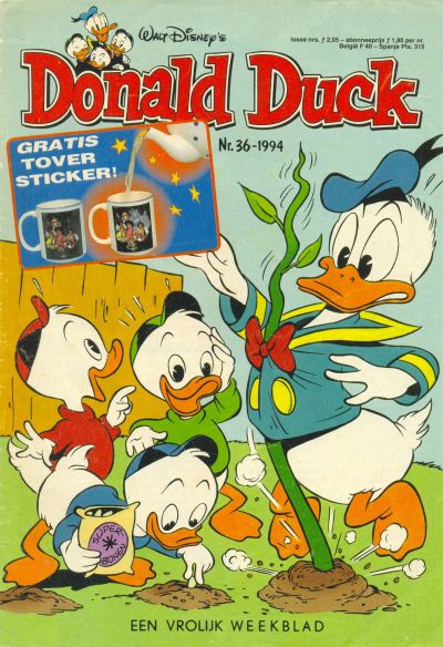 Cover for Donald Duck (Geïllustreerde Pers, 1990 series) #36/1994