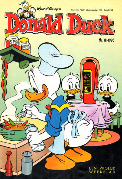 Cover for Donald Duck (Geïllustreerde Pers, 1990 series) #18/1996