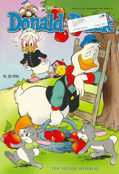 Cover for Donald Duck (Geïllustreerde Pers, 1990 series) #22/1996
