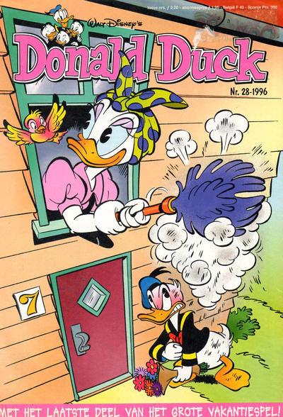 Cover for Donald Duck (Geïllustreerde Pers, 1990 series) #28/1996