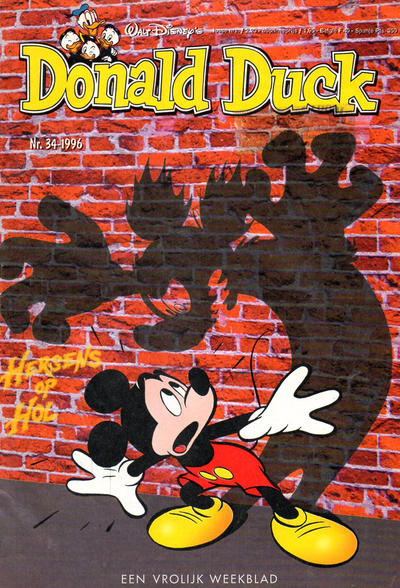 Cover for Donald Duck (Geïllustreerde Pers, 1990 series) #34/1996
