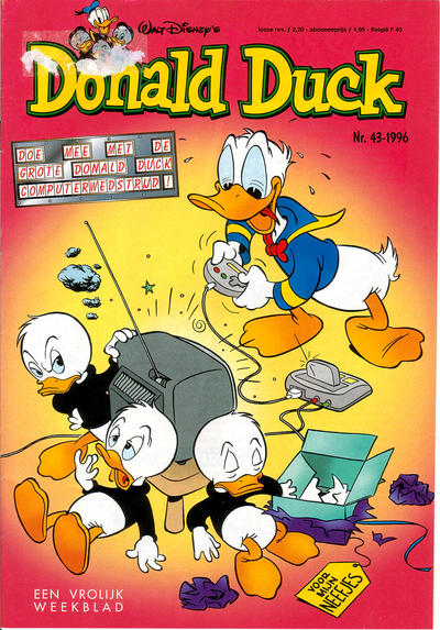 Cover for Donald Duck (Geïllustreerde Pers, 1990 series) #43/1996