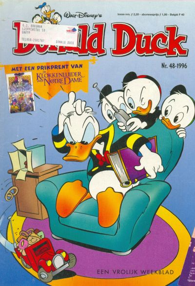 Cover for Donald Duck (Geïllustreerde Pers, 1990 series) #48/1996