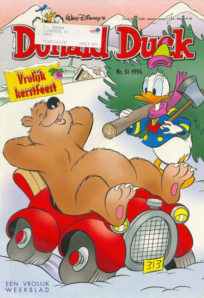 Cover for Donald Duck (Geïllustreerde Pers, 1990 series) #51/1996