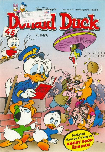 Cover for Donald Duck (Geïllustreerde Pers, 1990 series) #11/1997