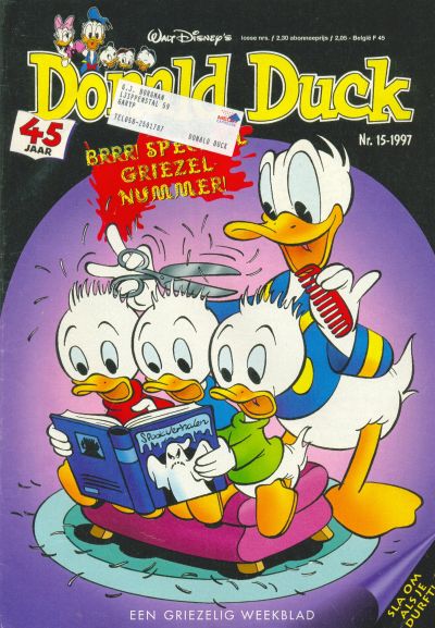 Cover for Donald Duck (Geïllustreerde Pers, 1990 series) #15/1997