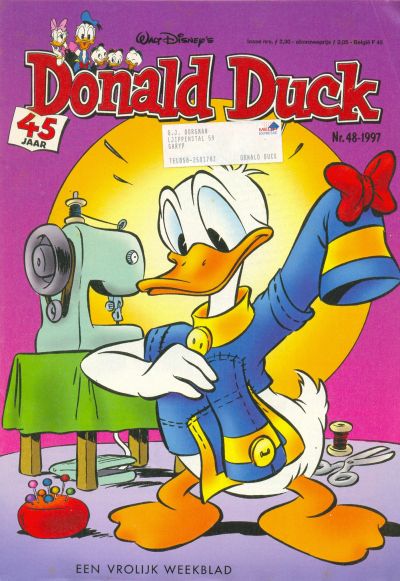 Cover for Donald Duck (Geïllustreerde Pers, 1990 series) #48/1997