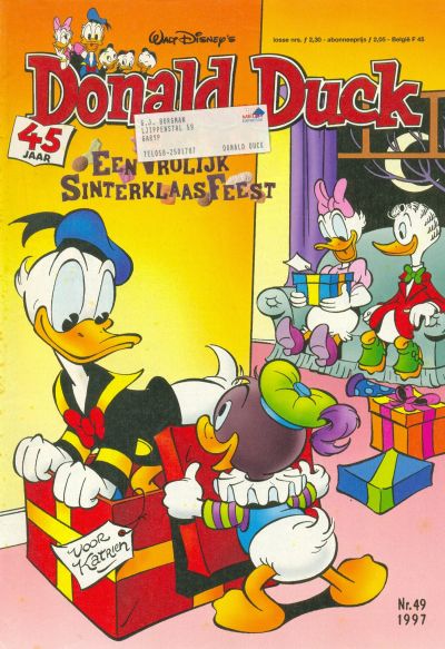 Cover for Donald Duck (Geïllustreerde Pers, 1990 series) #49/1997