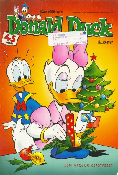 Cover for Donald Duck (Geïllustreerde Pers, 1990 series) #50/1997