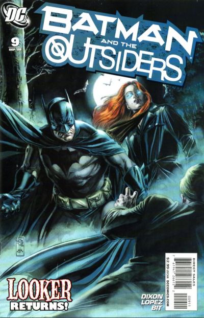 Cover for Batman and the Outsiders (DC, 2007 series) #9
