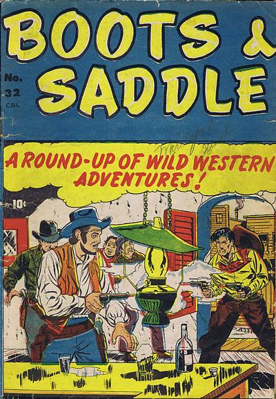 Cover for Boots & Saddle (Bell Features, 1951 series) #32