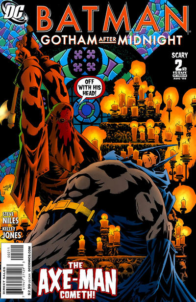 Cover for Batman: Gotham After Midnight (DC, 2008 series) #2