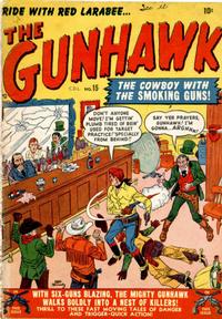 Cover Thumbnail for The Gunhawk (Bell Features, 1950 series) #15