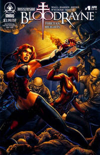 Cover Thumbnail for BloodRayne Tibetan Heights (Digital Webbing, 2007 series) #1 [Cover A]