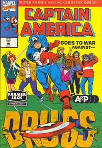 Cover Thumbnail for Captain America Goes to War Against Drugs [Farmer Jack/A&P] (Marvel, 1992 series) #1