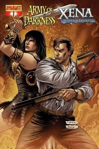 Cover for Army of Darkness vs. Xena: Why Not? (Dynamite Entertainment, 2008 series) #1 [Fabiano Neves Cover]