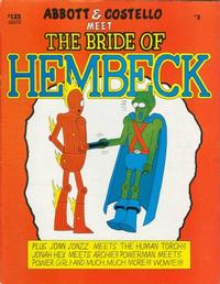 Cover for Abbott and Costello Meet the Bride of Hembeck [Hembeck Series] (FantaCo Enterprises, 1980 series) #3