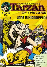 Cover Thumbnail for Edgar Rice Burroughs Tarzan of the Apes [Second Series] (Thorpe & Porter, 1971 series) #98