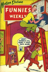 Cover for Motion Picture Funnies Weekly (First Funnies, Inc., 1939 series) #1