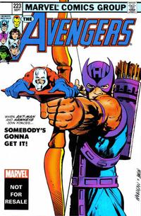 Cover Thumbnail for Avengers Vol. 1, No. 223 [Marvel Legends Reprint] (Marvel, 2004 series) 