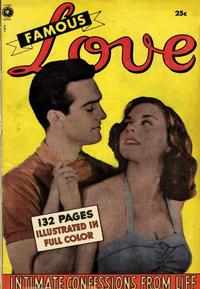 Cover Thumbnail for Famous Love (Fox, 1950 series) #[nn]