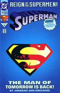 Cover Thumbnail for Superman (DC, 1987 series) #78 [Collector's Edition]