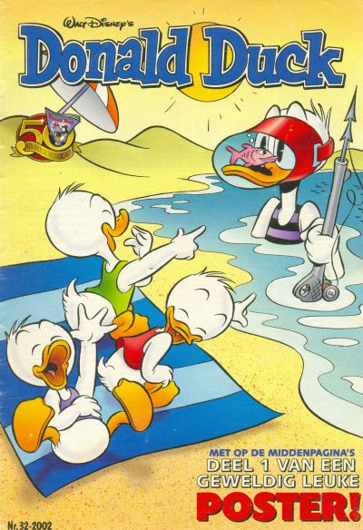 Cover for Donald Duck (Sanoma Uitgevers, 2002 series) #32/2002