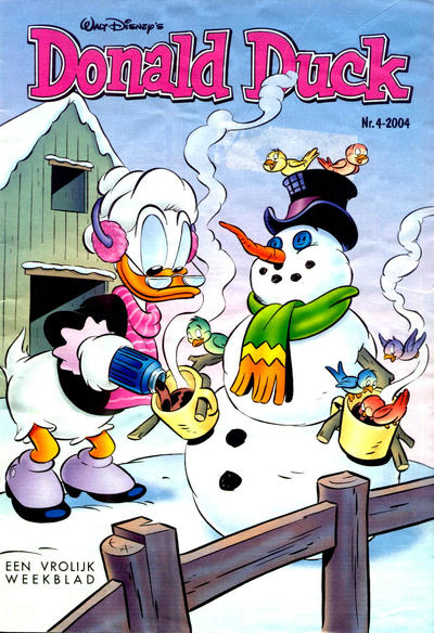 Cover for Donald Duck (Sanoma Uitgevers, 2002 series) #4/2004