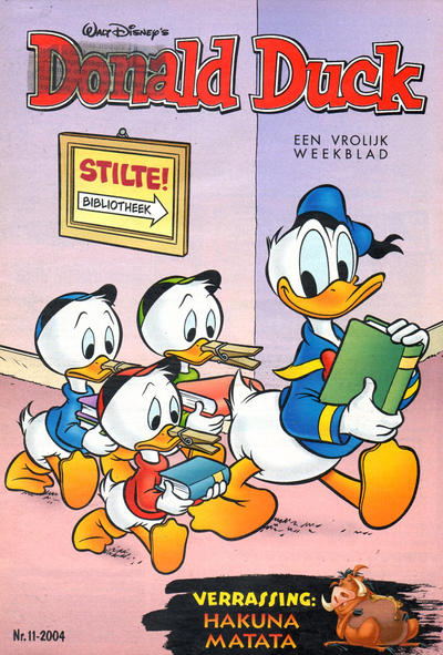 Cover for Donald Duck (Sanoma Uitgevers, 2002 series) #11/2004