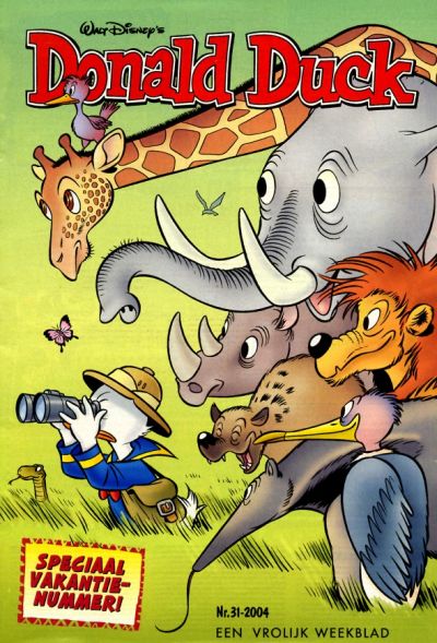 Cover for Donald Duck (Sanoma Uitgevers, 2002 series) #31/2004