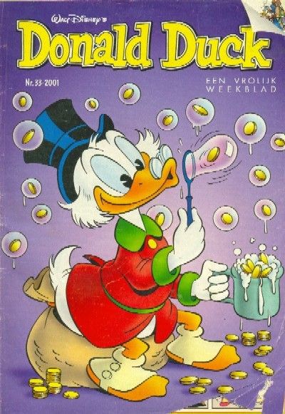 Cover for Donald Duck (VNU Tijdschriften, 1998 series) #33/2001
