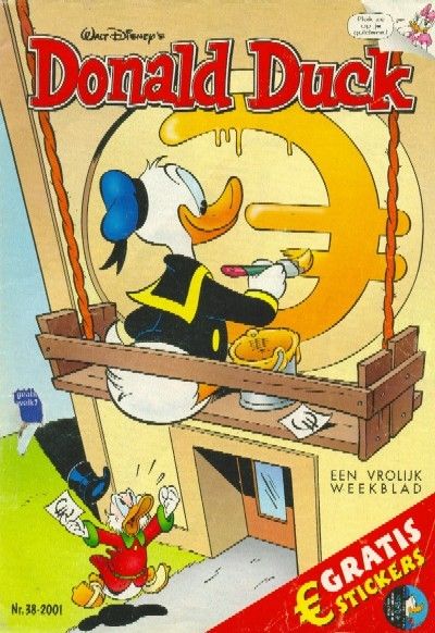 Cover for Donald Duck (VNU Tijdschriften, 1998 series) #38/2001