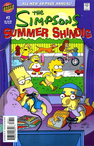 Cover for The Simpsons Summer Shindig (Bongo, 2007 series) #2