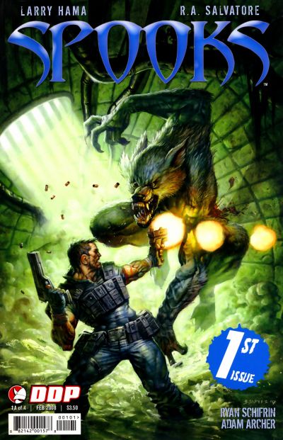 Cover for Spooks (Devil's Due Publishing, 2008 series) #1