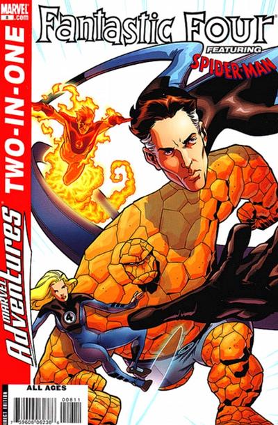 Cover for Marvel Adventures Two-In-One (Marvel, 2007 series) #8