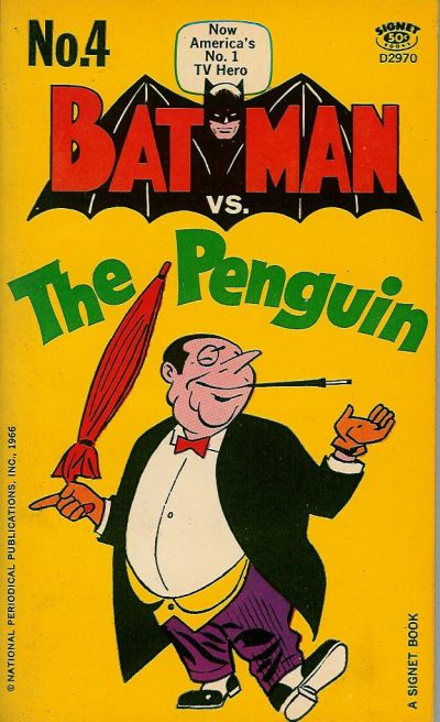 Cover for Batman vs. the Penguin (New American Library, 1966 series) #D2970