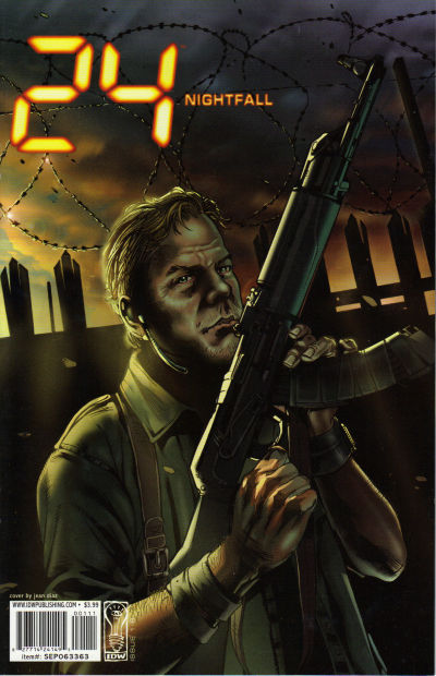 Cover for 24: Nightfall (IDW, 2006 series) #1 [Jean Diaz Cover]