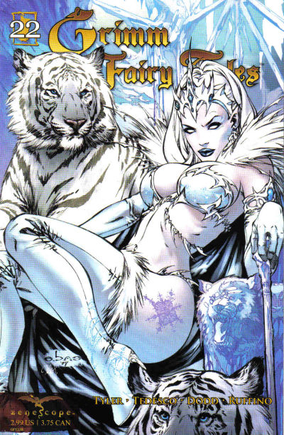 Cover for Grimm Fairy Tales (Zenescope Entertainment, 2005 series) #22 [Cover B - Eric Basaldua]
