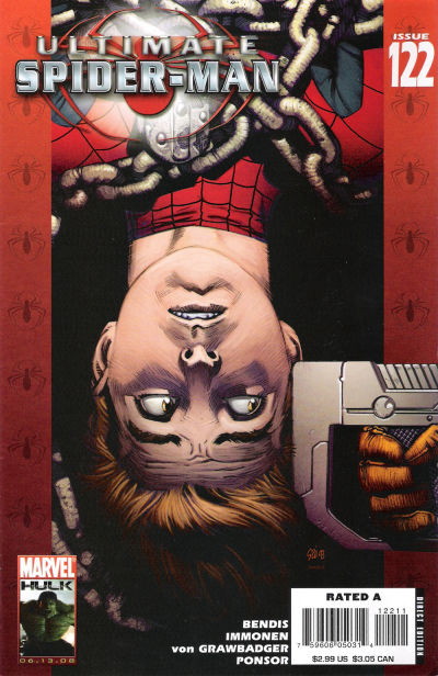 Cover for Ultimate Spider-Man (Marvel, 2000 series) #122